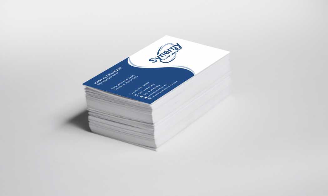 Business Card Design by szabist for Synergy ITSM Inc. | Design #5986784