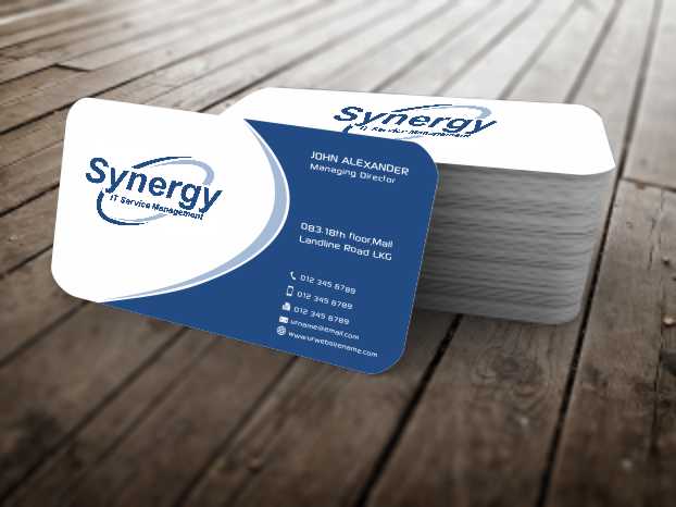 Business Card Design by szabist for Synergy ITSM Inc. | Design #5986792