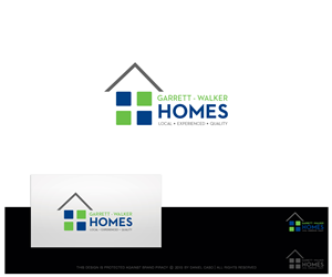 Logo Design by Daniel Caso Design for Garrett Walker Homes | Design #5984283