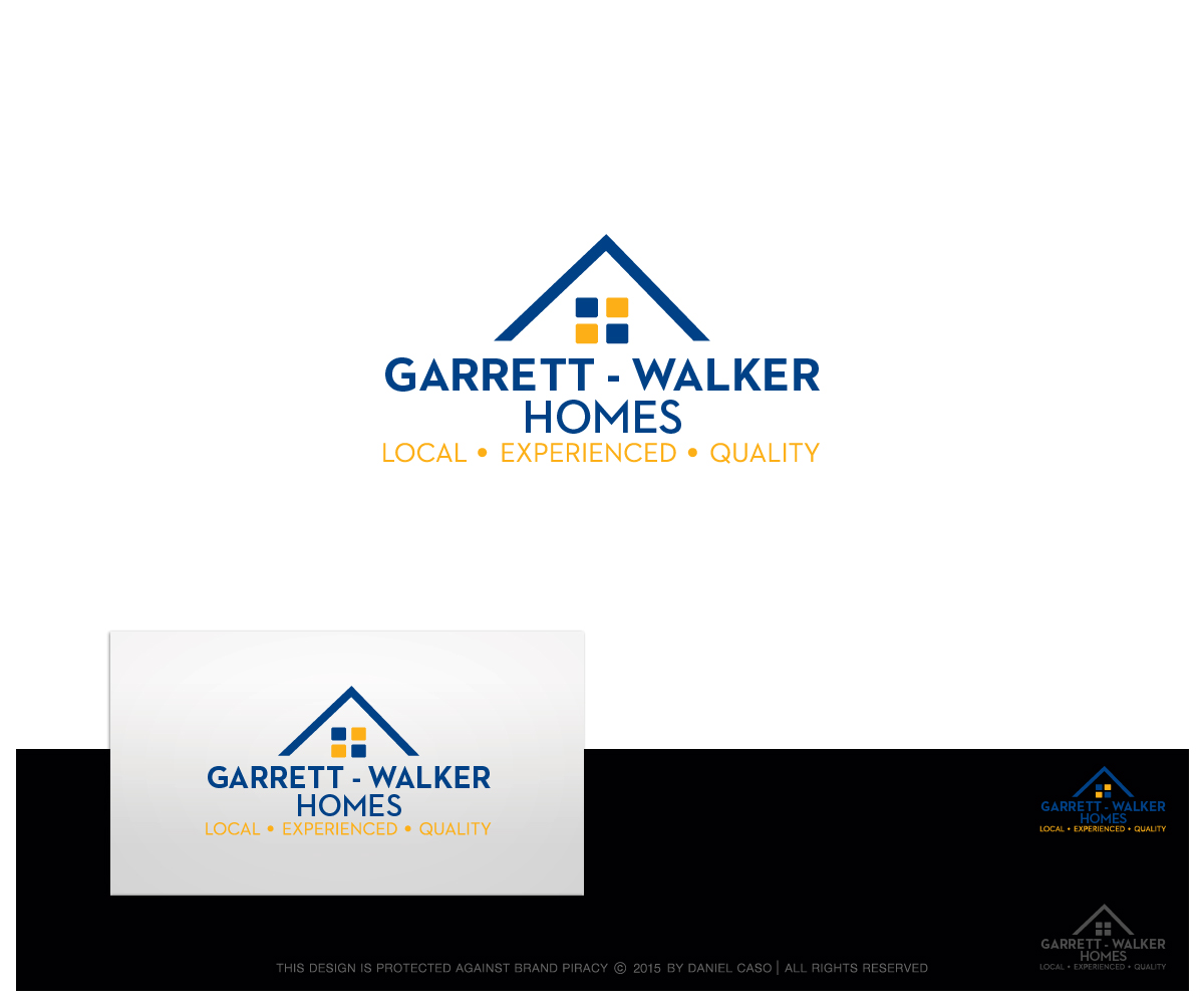 Logo Design by Daniel Caso Design for Garrett Walker Homes | Design #6000672