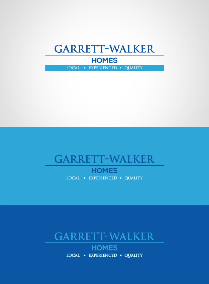 Logo Design by FAMous_Designs for Garrett Walker Homes | Design #6002112