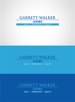 Logo-Design von FAMous_Designs für Garrett Walker Homes | Design: #6002112