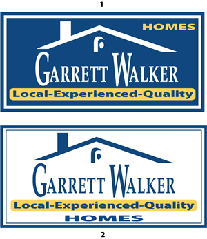 Logo Design by fourdog123 for Garrett Walker Homes | Design #6001855
