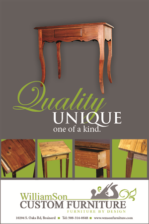 Design Publicitaire par Kelalo pour WilliamSon Custom Furniture | Design : #6063273