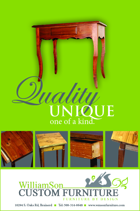 Diseño Publicitario por Kelalo para WilliamSon Custom Furniture | Diseño #6063274
