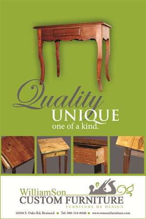 Design Publicitaire par Kelalo pour WilliamSon Custom Furniture | Design : #6063274