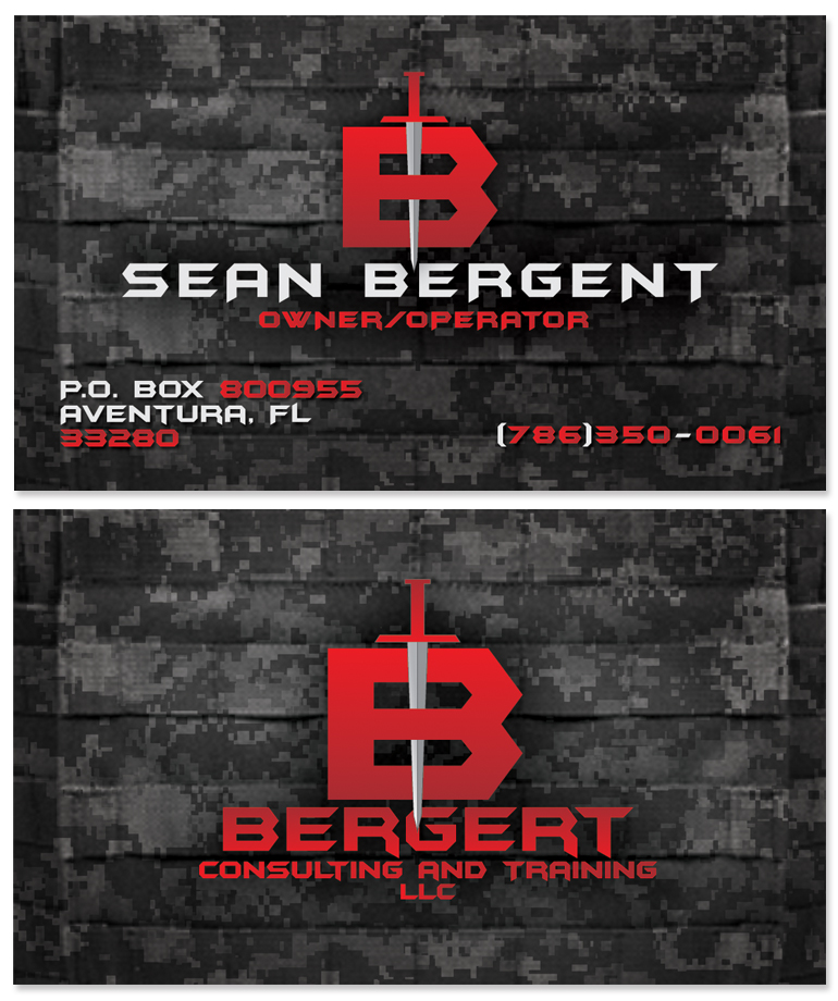 Business Card Design by Rome for Bergert Consulting and Training, LLC | Design #5990906