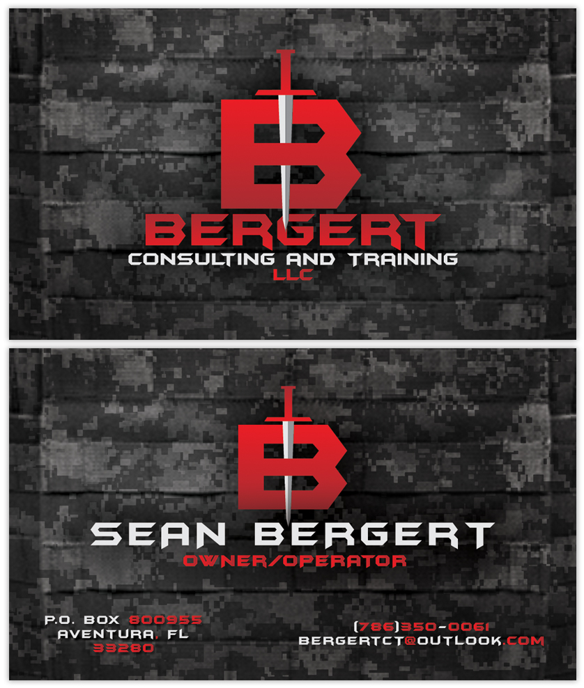 Business Card Design by Rome for Bergert Consulting and Training, LLC | Design #5993771