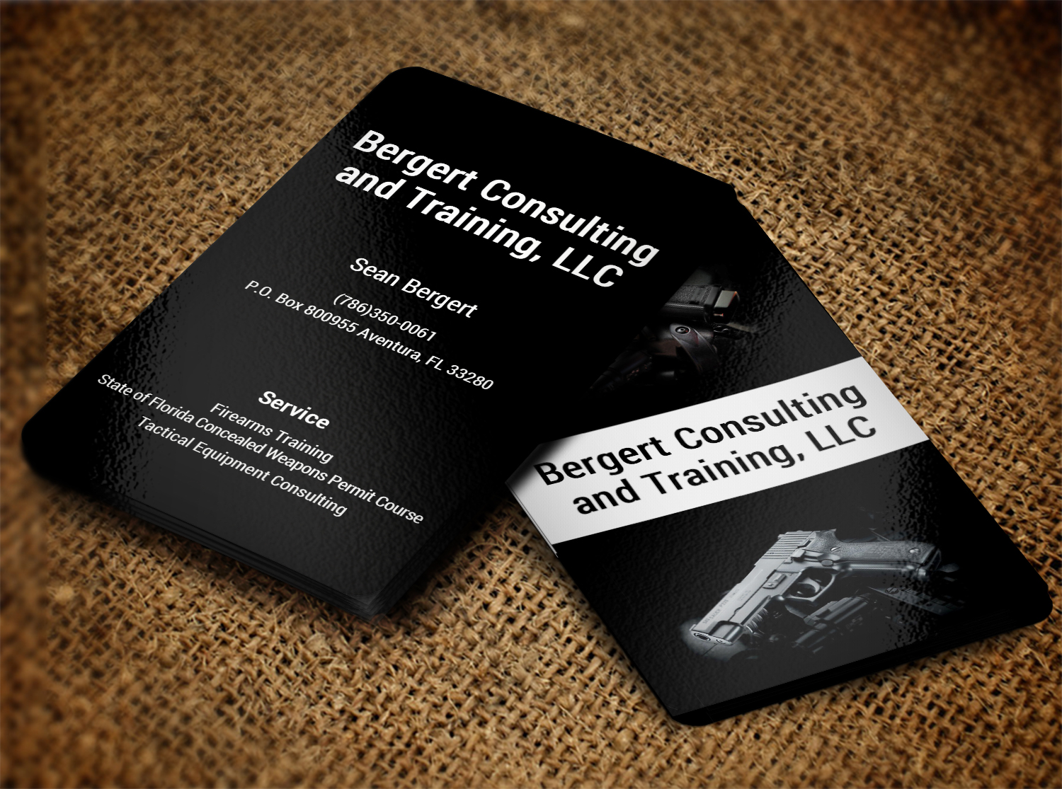 Business Card Design by Lanka Ama for Bergert Consulting and Training, LLC | Design #5989844