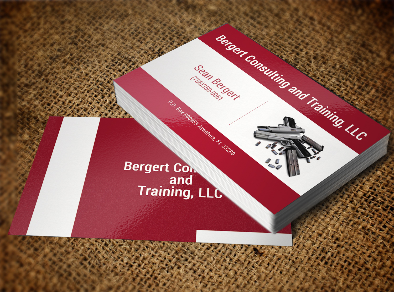 Business Card Design by Lanka Ama for Bergert Consulting and Training, LLC | Design #5989854