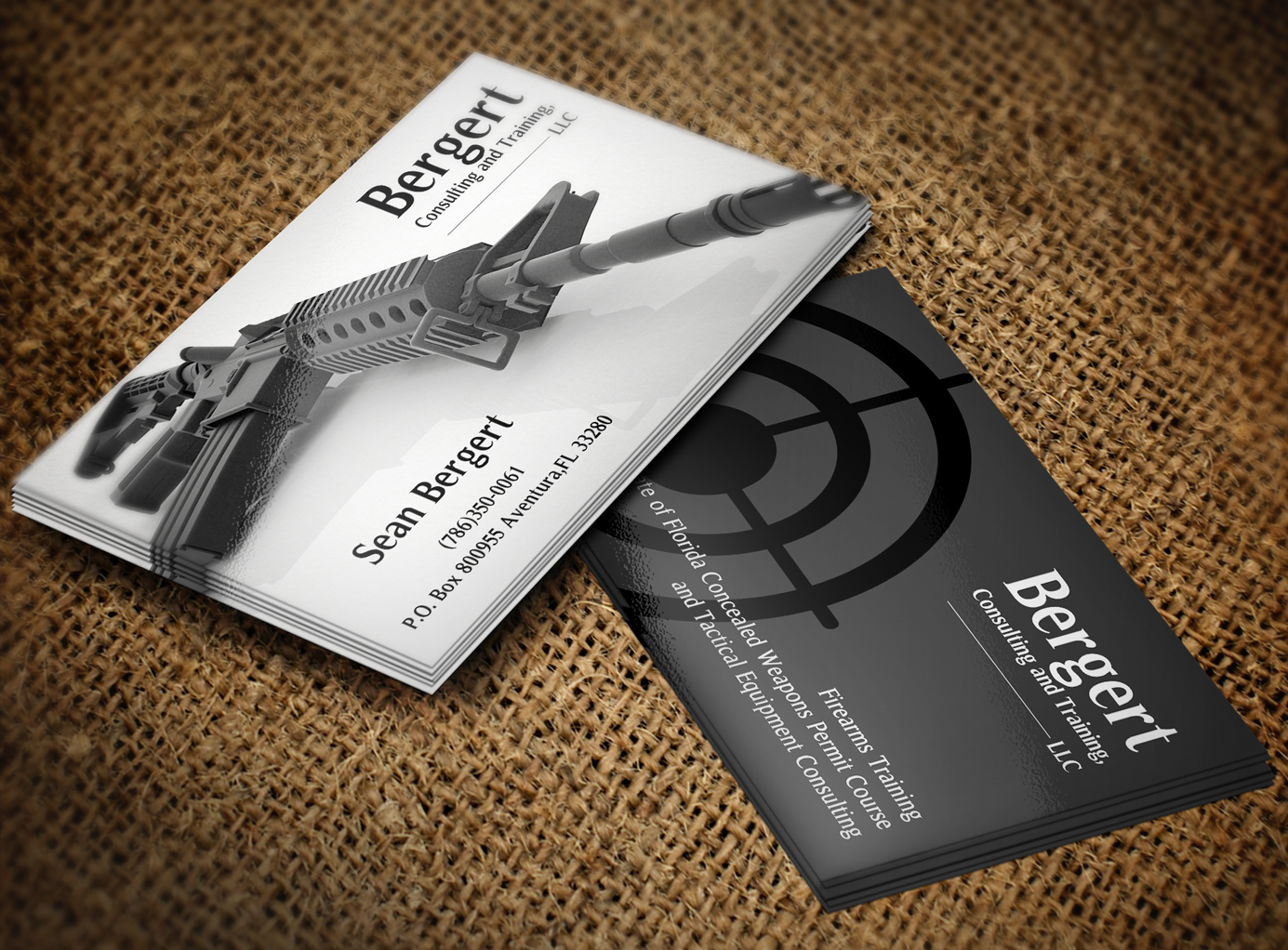 Business Card Design by Lanka Ama for Bergert Consulting and Training, LLC | Design #5989862