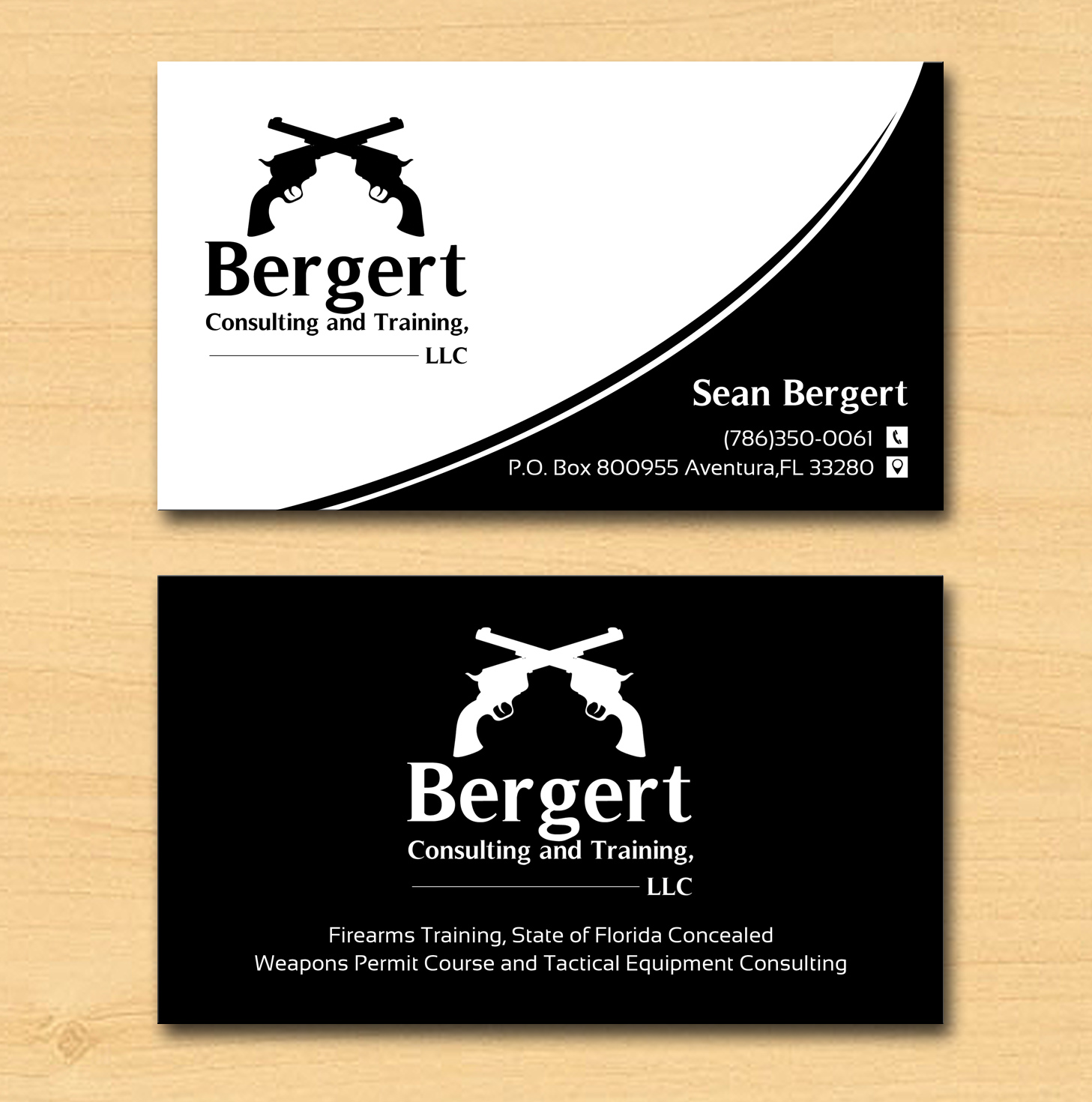 Business Card Design by Lanka Ama for Bergert Consulting and Training, LLC | Design #5989866