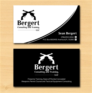 Business Card Design by Lanka Ama for Bergert Consulting and Training, LLC | Design: #5989866