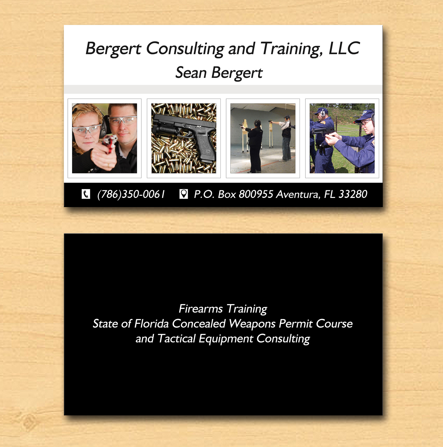 Business Card Design by Lanka Ama for Bergert Consulting and Training, LLC | Design #5989872