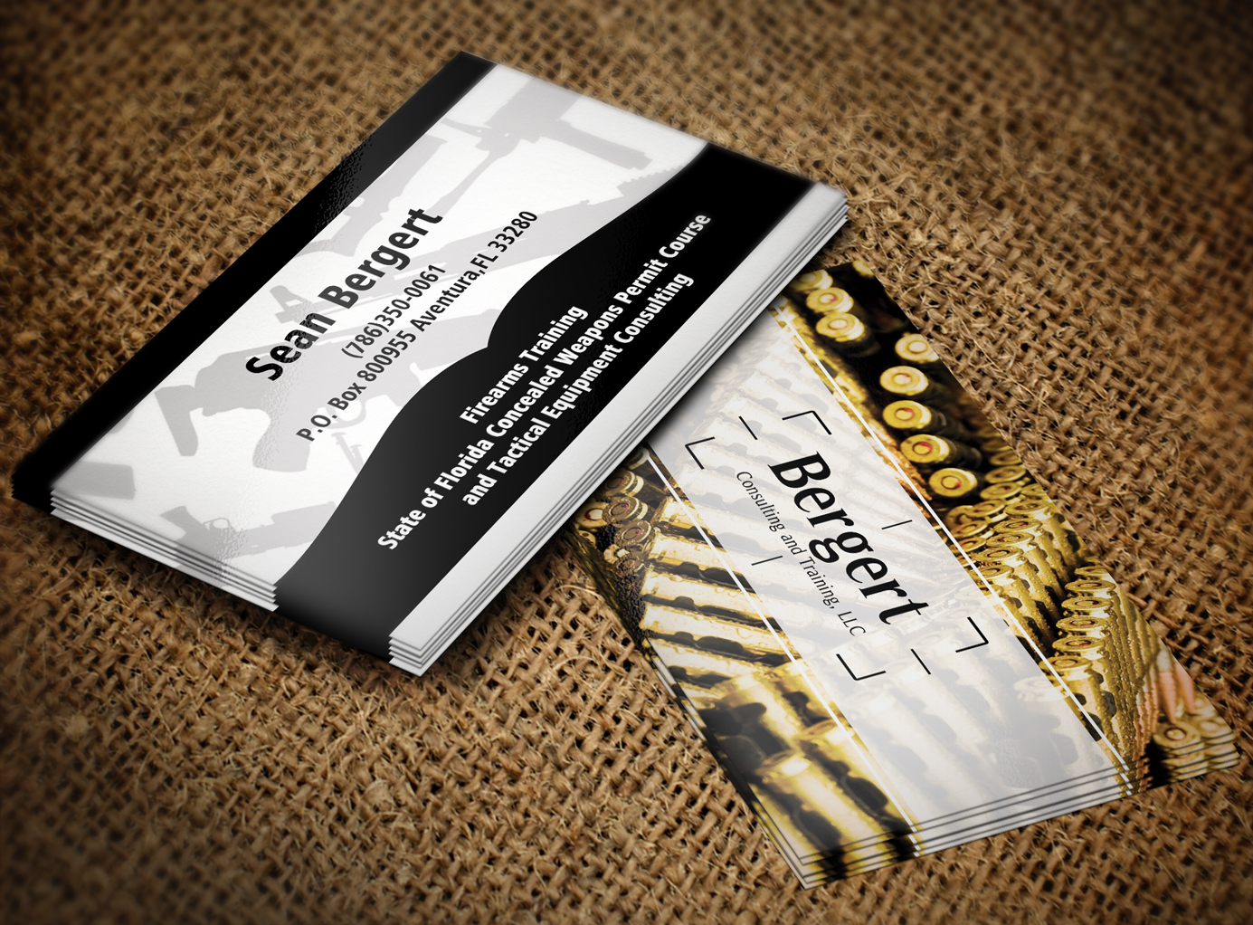 Business Card Design by Lanka Ama for Bergert Consulting and Training, LLC | Design #5989875