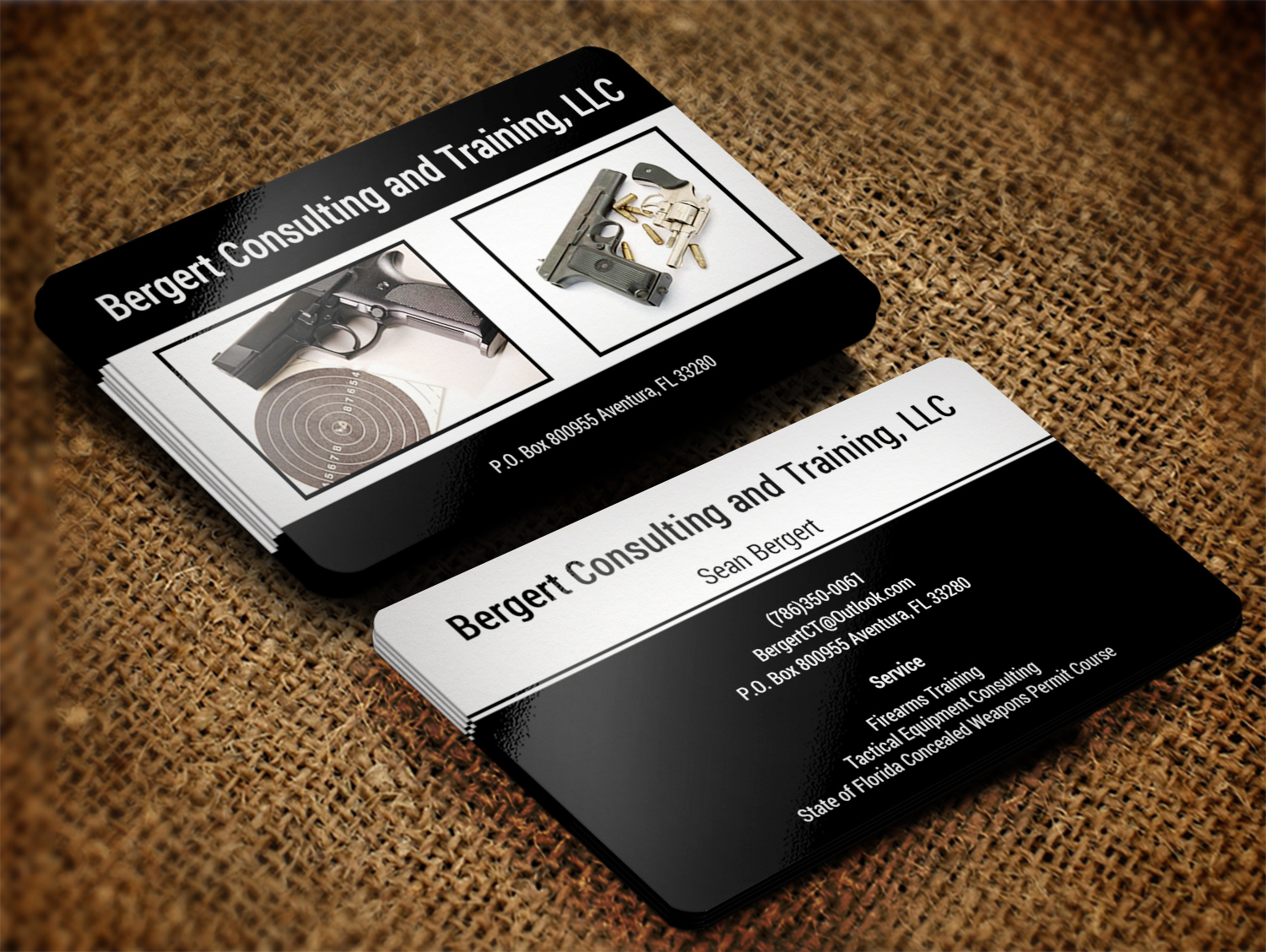 Business Card Design by Lanka Ama for Bergert Consulting and Training, LLC | Design #5999670