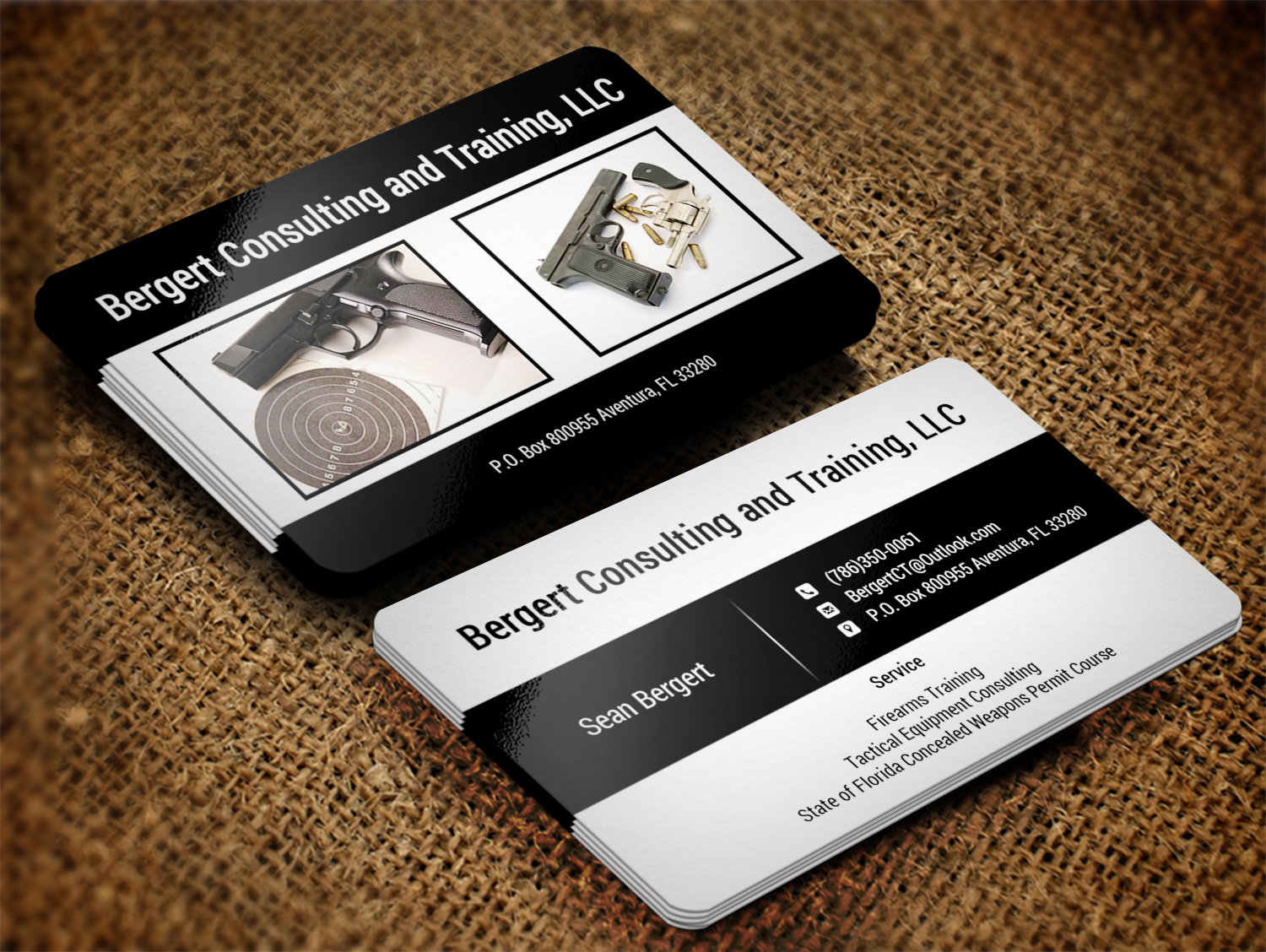 Business Card Design by Lanka Ama for Bergert Consulting and Training, LLC | Design #5999680