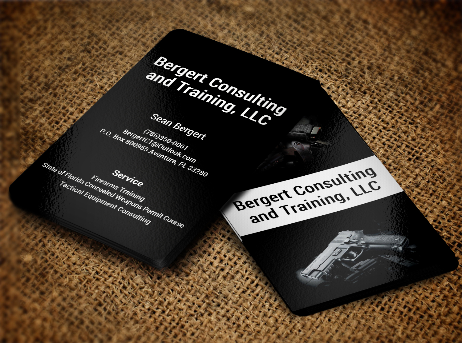 Business Card Design by Lanka Ama for Bergert Consulting and Training, LLC | Design #5999705