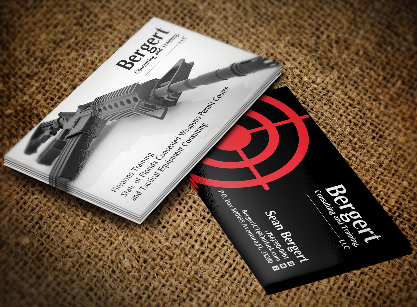 Business Card Design by Lanka Ama for Bergert Consulting and Training, LLC | Design #6005029
