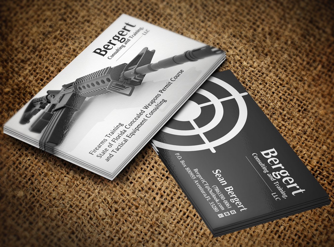 Business Card Design by Lanka Ama for Bergert Consulting and Training, LLC | Design #6005032