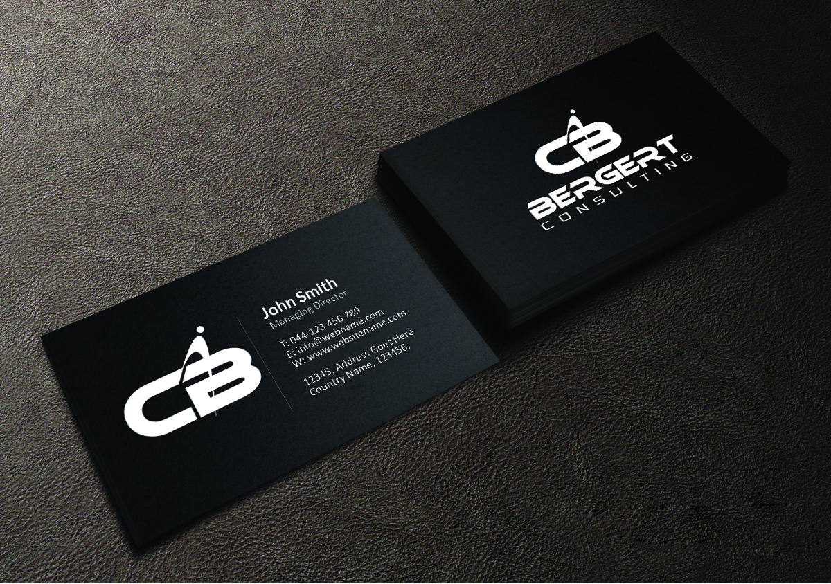Business Card Design by Creations Box 2015 for Bergert Consulting and Training, LLC | Design #6009578