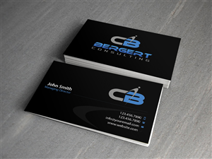 Business Card Design by Creations Box 2015 for Bergert Consulting and Training, LLC | Design: #6009617