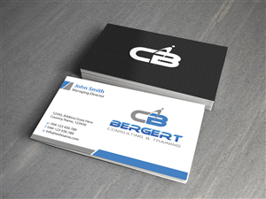 Business Card Design by Creations Box 2015 for Bergert Consulting and Training, LLC | Design: #6009651