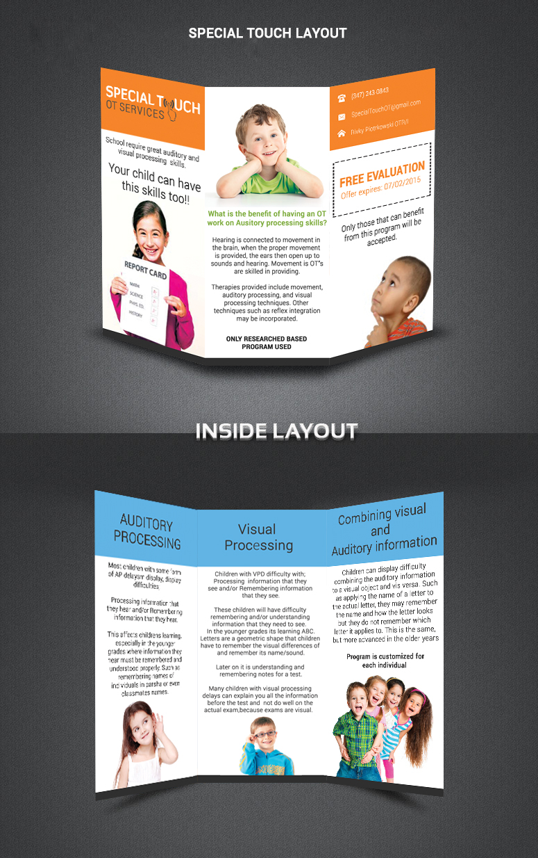 Design de Brochure par Elmar pour Special Touch by S&R inc. | Design #6052078