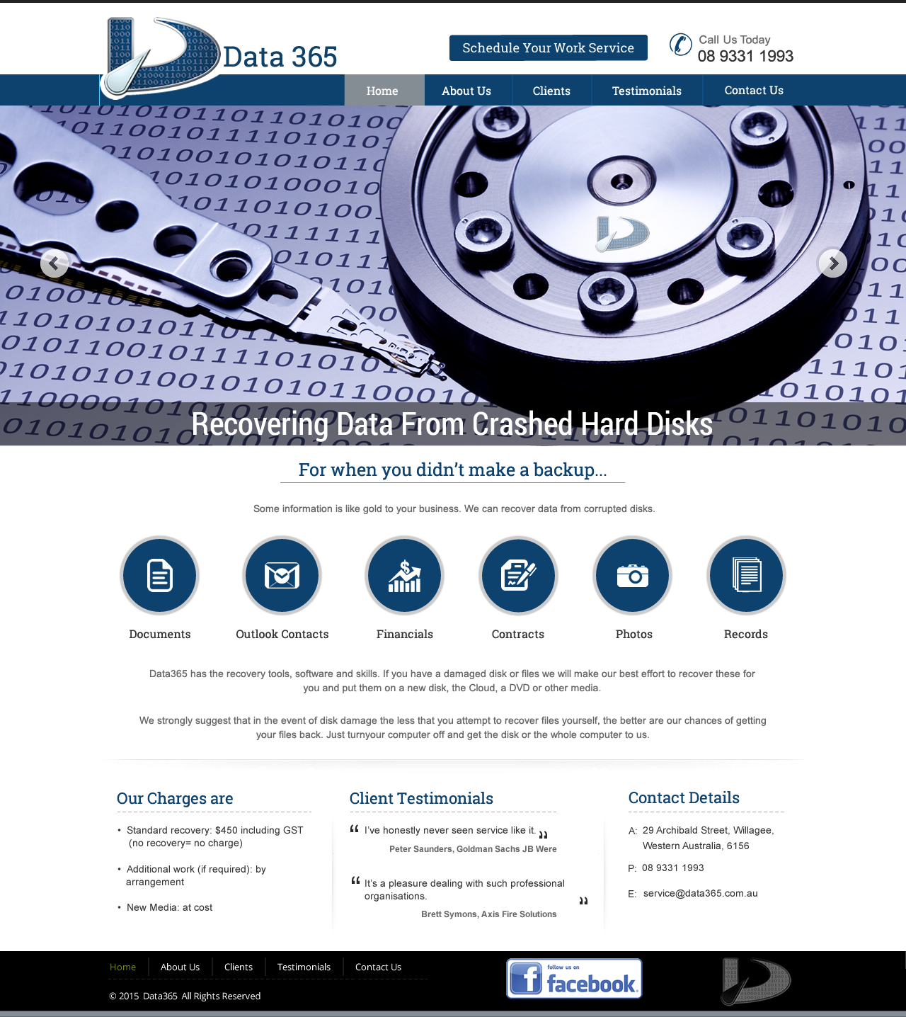 Web Design by harmi_199 for Data365 | Design #6149615