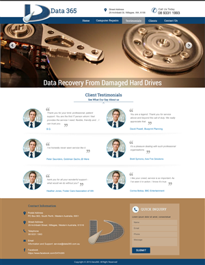 Diseño Web por harmi_199 para Data365 | Diseño: #6222412