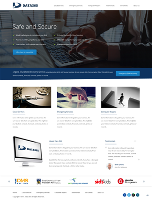 Diseño Web por pb para Data365 | Diseño: #6155257