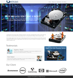 Web Design by PivotalBlack for Data365 | Design: #6156588