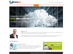 Web Design by PivotalBlack for Data365 | Design: #6156595