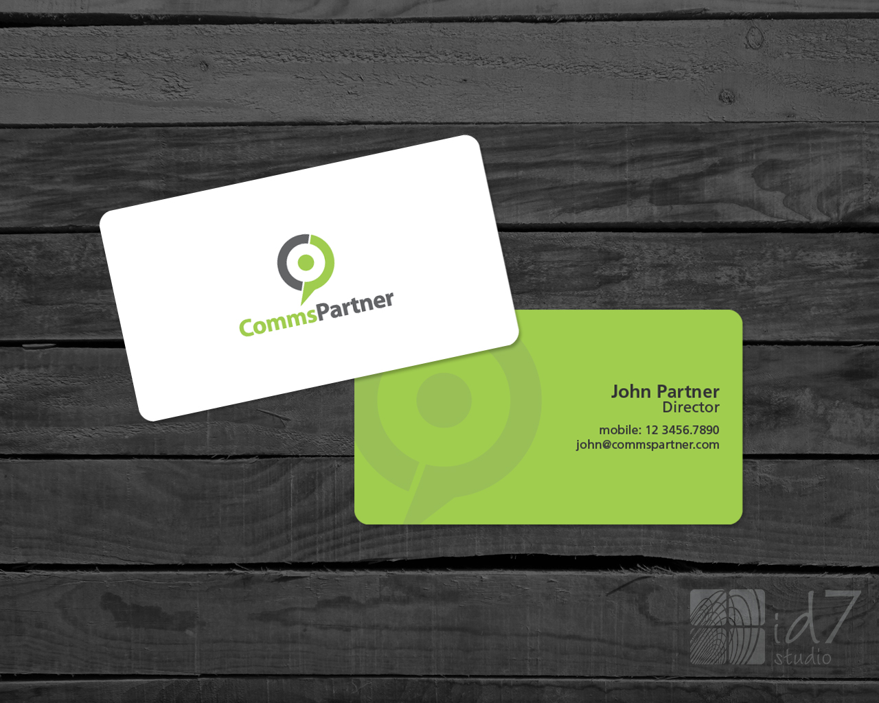 Business Card Design by ID7 Studio for Comms Partner (Pty) Ltd. | Design #1614212