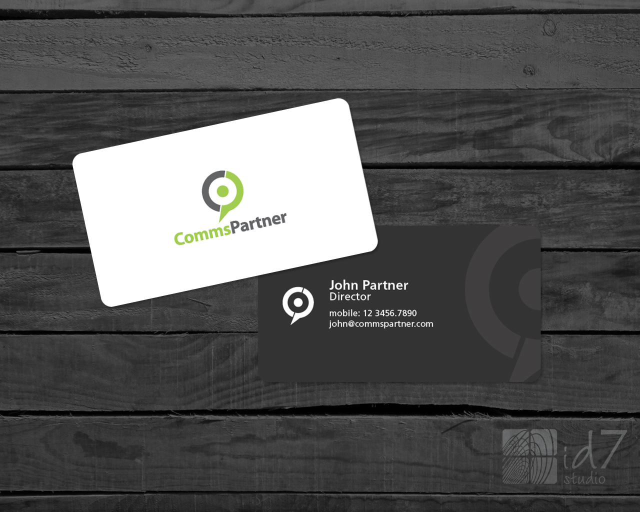 Business Card Design by ID7 Studio for Comms Partner (Pty) Ltd. | Design #1614221