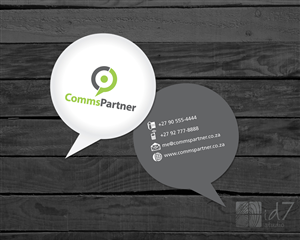 Business Card Design by ID7 Studio for Comms Partner (Pty) Ltd. | Design: #1614450