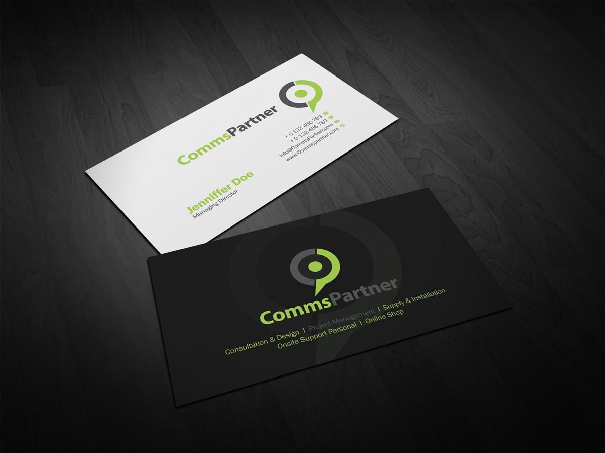 Business Card Design by diRtY.EMM for Comms Partner (Pty) Ltd. | Design #1616153