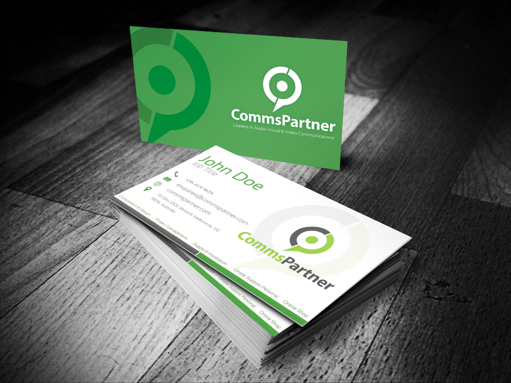 Design de Carte de Visite par JR designs pour Comms Partner (Pty) Ltd. | Design #1618387
