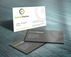Business Card Design by HYPdesign for Comms Partner (Pty) Ltd. | Design: #1614432