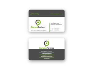 Business Card Design by vladst2004 for Comms Partner (Pty) Ltd. | Design: #1614735