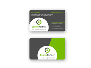 Business Card Design by vladst2004 for Comms Partner (Pty) Ltd. | Design: #1614736