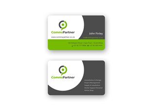 Business Card Design by vladst2004 for Comms Partner (Pty) Ltd. | Design: #1614739