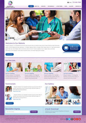 Web Design by pb for this project | Design: #6008925