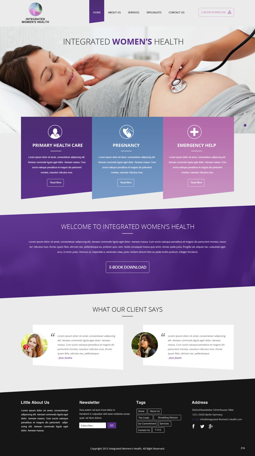 Web Design by pb for this project | Design #6008963