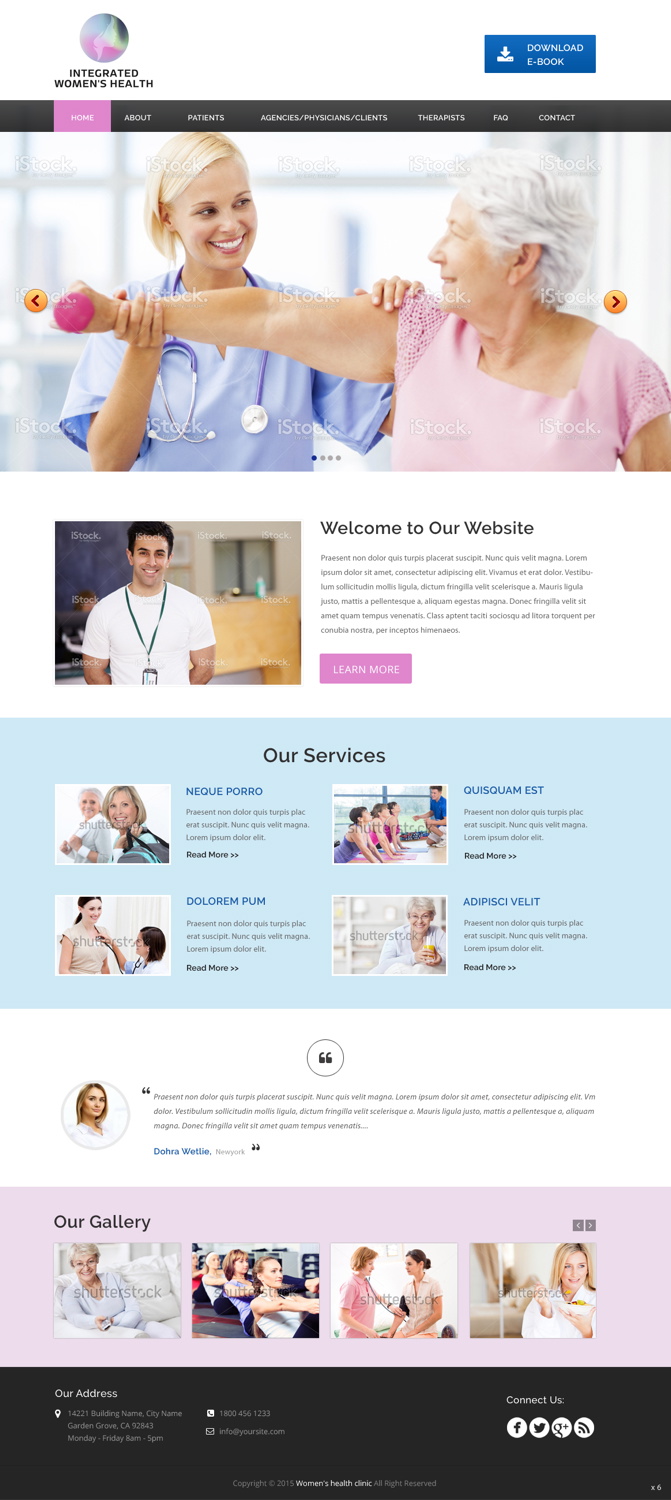 Web Design by pb for this project | Design #6008976