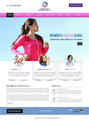 Web Design by pb for this project | Design: #6008980