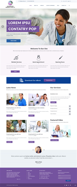 Web Design by pb for this project | Design: #6009299