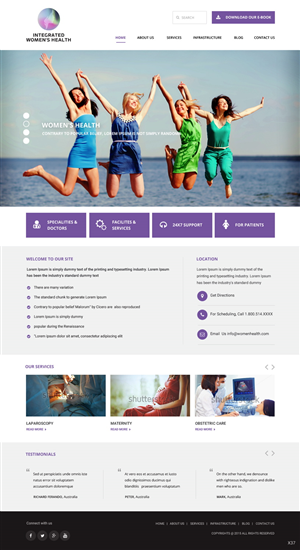 Web Design by pb for this project | Design: #6013279