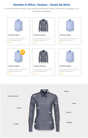 Landing Page Design by Pabloravel for santaFeTex GmbH | Design #6032249