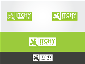 Itchy Frog, LLC | Logo Design by alizainbarkat